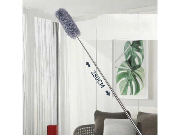 Telescopic broom dusting brush long 280cm