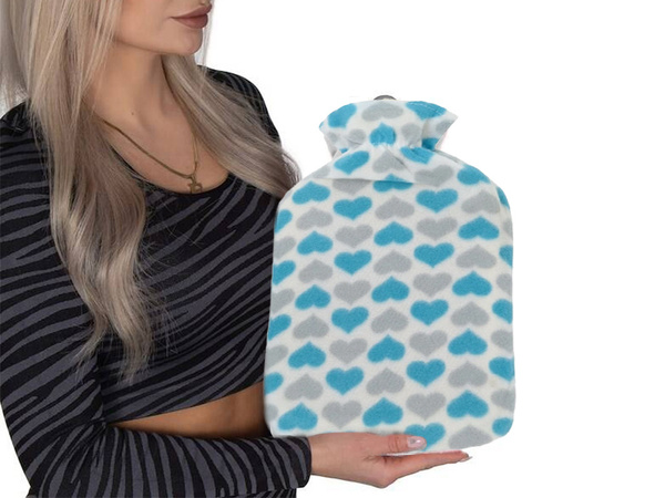 Termo grelec v ovitku gumijasti grelec trebuha z mehkim vložkom