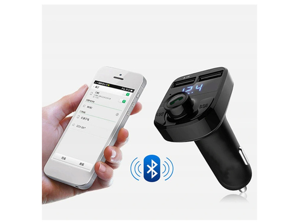Transmitter fm sd mp3 bluetooth nabíjačka 2xusb