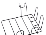 Metallist riiul köögi korraldaja loft stand köögi töölaua radiaatorile