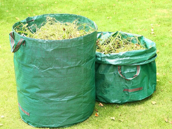 Sodo maišas maišas sodo lapų gaudyklė žolės konteineris 120l stiprus didelis