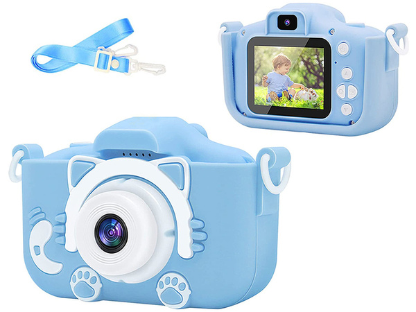 Digitálny fotoaparát pre deti s hrami fotoaparát hry mačička