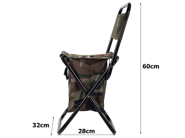 Silla de pesca turistica bolsa moro silla plegable