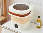 Mini lave-linge portable petit lave-linge de voyage pliant pour vêtements et linge 11l