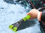 Car scraper windscreen wiper snow scraper ice scraper 2in1