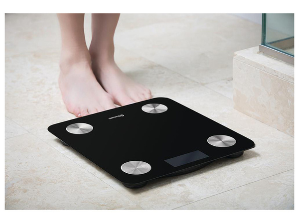 Badezimmer analytische waage smart android ios applikation präzision bluetooth