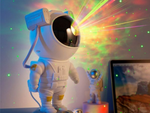Žvaigždžių projektorius astronautas naktinė šviesa lazerinis dangaus projektorius led nuotolinio valdymo pultas