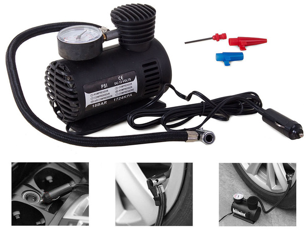 Mini compresor coche bomba 12v