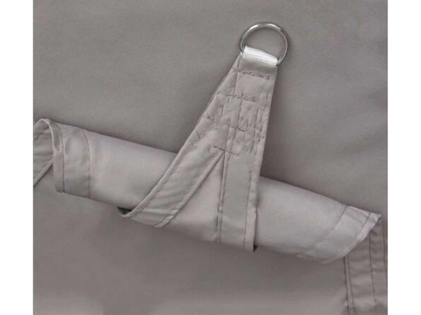 Waterproof garden sun sail 3x2m grey rectangle awning