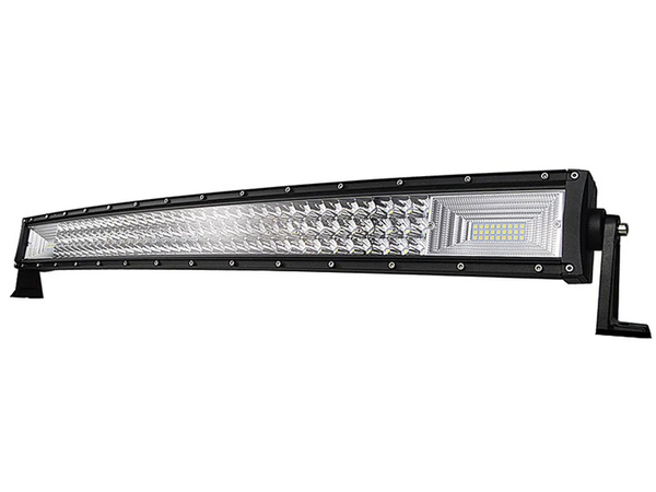 PROJECTEUR DE TRAVAIL 130 CM 192+42 LED BAR HALOGEN 675W 12V 24V REFLECTOR