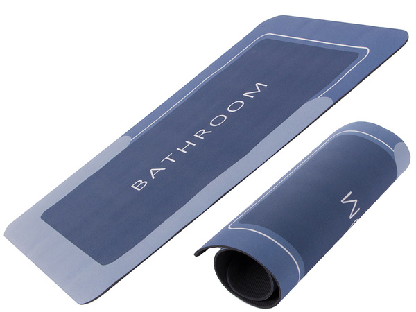 Koupelnová rohožka rychleschnoucí absorpční protiskluzová koupelnová rohožka wc