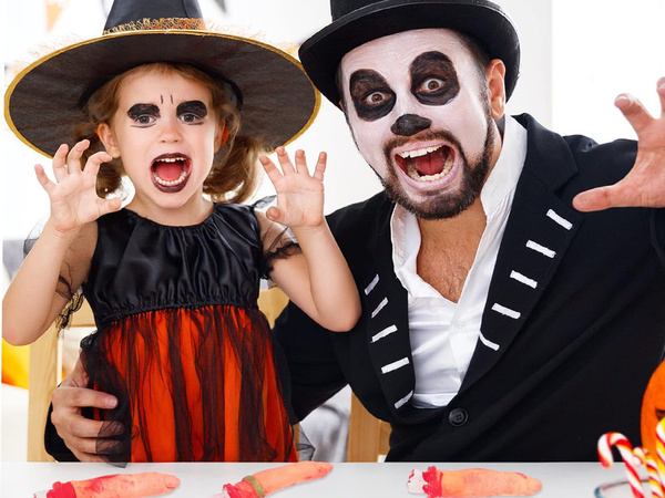 Degete false tăiate decor halloween 5 degete cusute din cauciuc