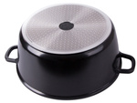 Casserole avec couvercle 7.8l induction aromatiseur