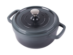 Casserole plateau de cuisson couvercle 2.2l induction aluminium