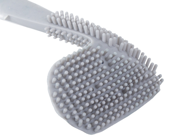 Brosse de toilette en silicone crochet de toilette hygiénique