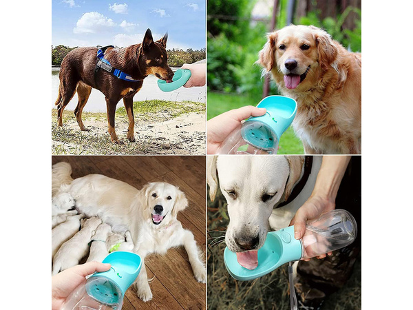Bol à eau portable pour chien walking poison 380ml