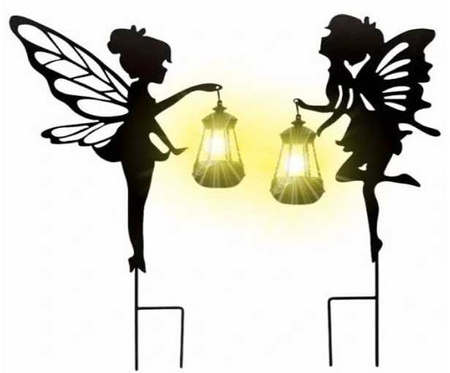 LAMPE DE JARDIN FÉE 2 PCS CHAUDE (20)