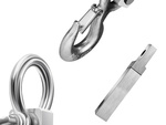 Hook-on 500kg hanging storage weighters lcd display battery