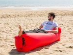 Aufblasbare sofa bett faul tasche luft strand stuhl matratze liege