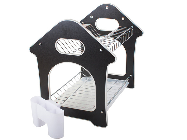 Pomivalni stroj s sušilnikom stojalo mešalnik dvonivojski odcejalnik