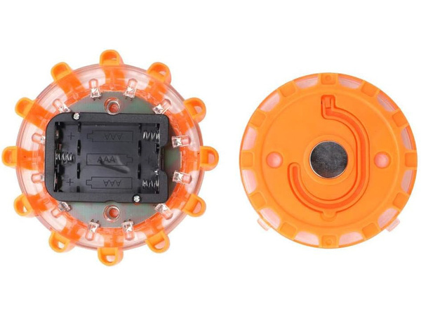 Výkonná 360 led kohút svetlice silný magnet