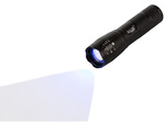 Linterna táctica bailong zoom cree led t6 q3 uv