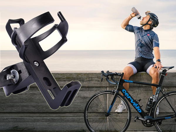 Bottle holder drink bottle holder bike handlebars trolley universal