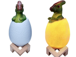 Veilleuse dinosaure oeuf de dino rgb led oeuf lumière pour enfants