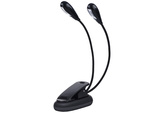 Clip a condus lampa de birou școală flexibil de lectură dublu clip