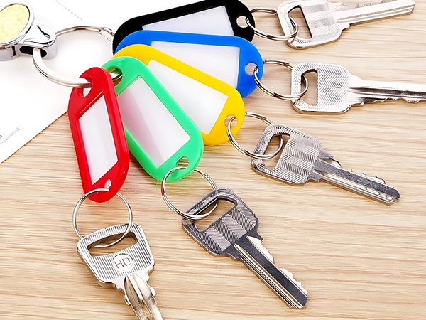 Llavero etiqueta 100 unid.