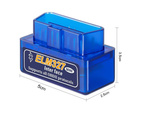 Rozhraní elm 327 bluetooth bt obd2 en mini scan