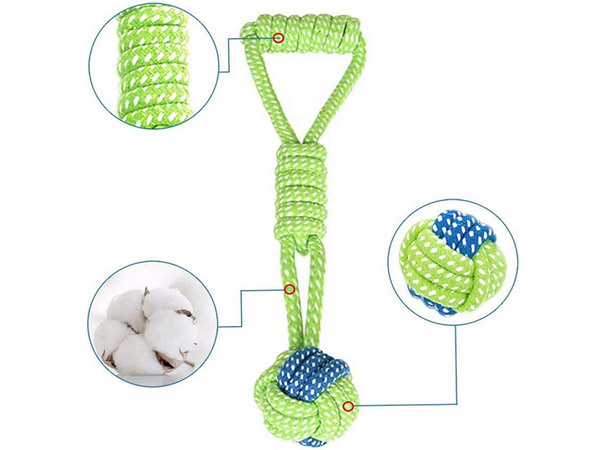 Jouet pour chien à mâcher corde forte longue