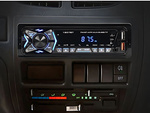 Auto radio bluetooth usb aux sd 1-din skaļruņa tālvadības pults