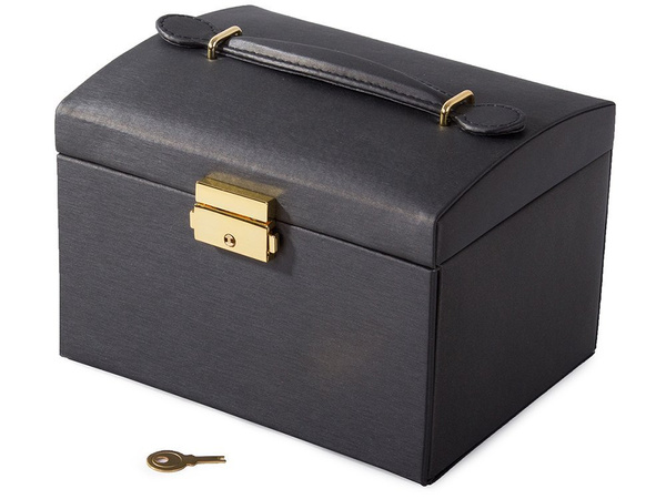 Jewellery casket organiser tray trunk