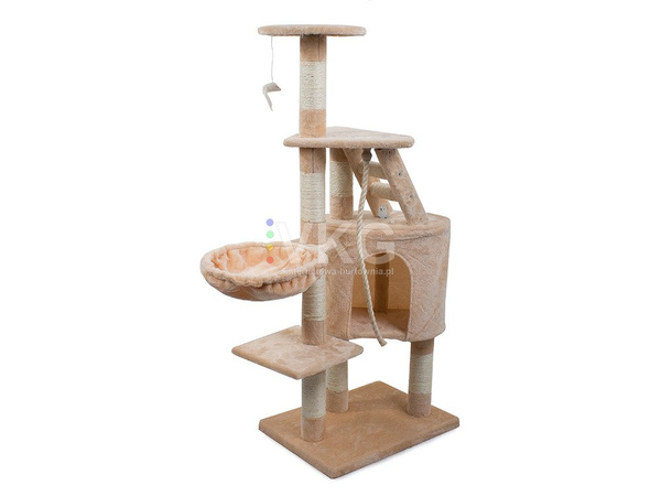 Drapak dla kota drzewko domek legowisko 119cm