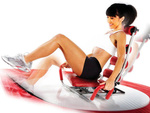 Ab rocket twister fitness ploché brucho na cvičenie