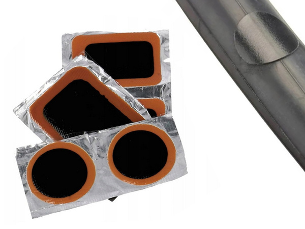Vulkanisationsset für fahrradschläuche reparaturflicken mit löffelkleber