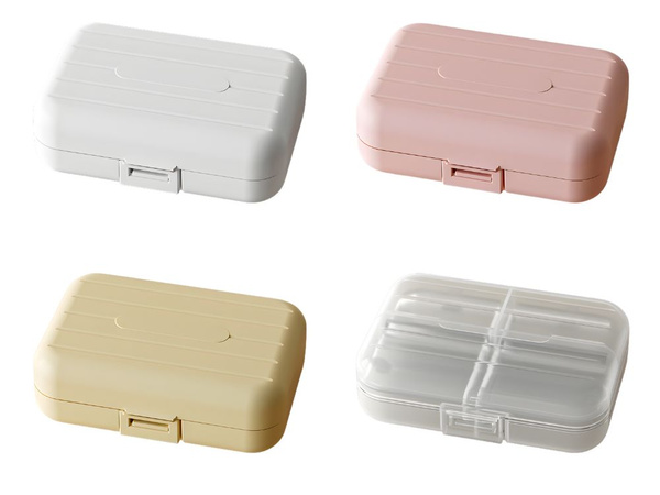 Contenant pour médicaments organiseur de comprimés et de gélules 7 compartiments boîte de voyage