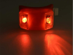 Led velosipēdu apgaismojums priekšējais aizmugurējais 2 gab.