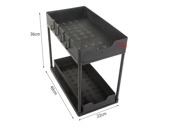 Especiero estante extraible organizador de cocina sobremesa estante de pie