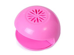 Battery-powered portable nail dryer handy