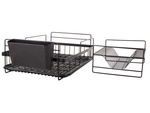 Double-deck drainer with tray