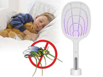 Ķepu slazds uv insekticīda lampa mušām odiem kukaiņiem elektriskā krāsā