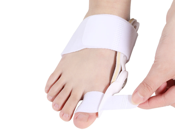 Orthèse d'orteil hallux valgus 2 pièces stabilisateur expanseur