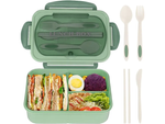 Lunchbox śniadaniówka pojemnik na śniadanie obiad z przegródkami sztućce