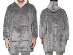 Warm sweatshirt oversize blanket xxl 2in1 thick fleece