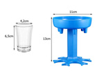 Drinks glass dispenser pouring machine