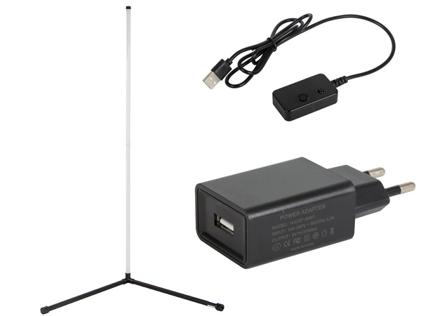 Podlahová podlahová lampa rgb led night sittery aplikácia 1m