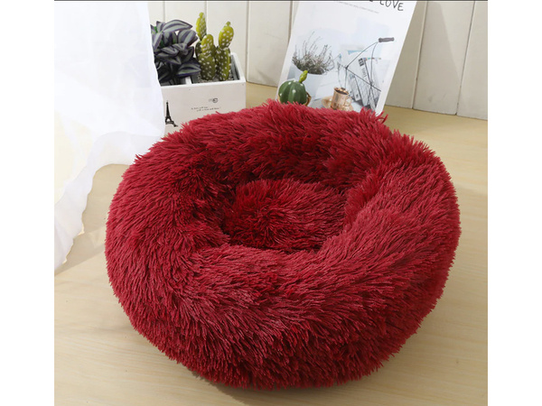 Fluffy dog bed cat bedding soft cushion couch bedding 80cm