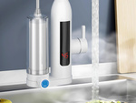 Instantaneous water heater 3000w with filter tap lcd kitchen faucet